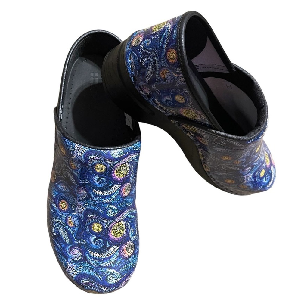Bjork PROFESSIONAL Starry Leather Clogs Size 44 NEW - Picture 9 of 12